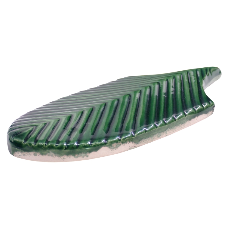 PLURIFY - 3X8 FEATHER, GREEN, GLOSSY